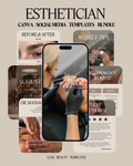 Eyebrow Artist Instagram Kit: 6 Canva Templates to Attract Beauty Clients
